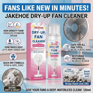 Foaming Fan Cleaning Spray Dust-Removing No-Demount Fans Cleaning Agent Powerful Stain Removal Odor Elimination