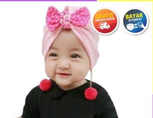 kerudung krudung bayi baby perempuan umur 0 6 bulan 6 12 bulan 1 2 3 tahun lucu terbaru kekinian 2022 / kerudung anak perempuan / jilbab hijab instan bergo anak bayi baby perempuan 0 6 bulan 6 12 bulan 1 2 3 tahun lucu terbaru kekinian TOPI LIST POLKA
