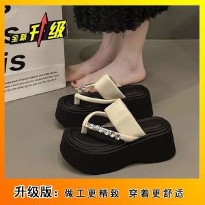 [Free Shipping] New High-End Office Platform Sandals Perfect For Summer Wear Quick-Drying Fashionable Casual Stylish And Height-Enhancing