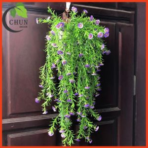 Hoa Giả Chùm Hoa Cúc Hoạ Mi Treo Tường Hoa Giả Decor Trang Trí Nhà Cửa Hàng Văn Phòng Dài 85cm