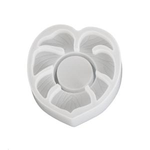 Craft Molds Bracket Molds Leaf Shape Crafting Molds Cuteness Holder Molds for Home and Table Decorating