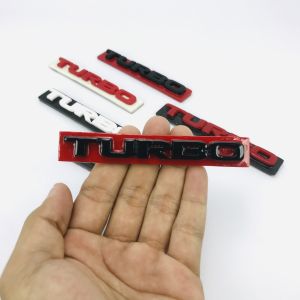 EMBLEM MOBIL TURBO UKURAN KECIL VARIASI TIMBUL 3D BAHAN FIBERGLASS
