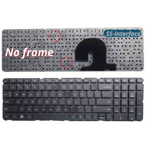 KEYBOARD LAPTOP HP PAVILION DV7-4000 DV7-4069WM DV7-4285DX DV7-4065DX DV7-4069WM DV7-4004TX NOTEBOOK