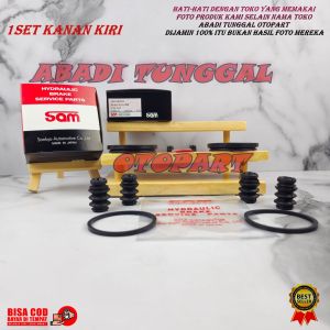 KIT REM CAKRAM DEPAN JAZZ RS CITY GM2 2008 SAMPAI 2019 BRIO MOBILIO FREED KIRI KANAN 1SET SAM