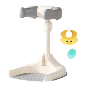 Có thể điều chỉnh lễ tắm trẻ đứng di động bé đứng giá đỡ vòi hoa sen giá tắm Helper nonslip trẻ em giá vòi hoa sen