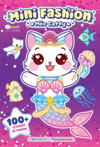 Sách -  Mini Fashion (100+ Stickers Dễ Thương) - MEGA - Newshop
