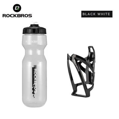 【Giao hàng địa phương】ROCKBROS Bình nước đi xe đạp Bình nước thể thao ngoài trời không chứa BPA có thể bóp được 750ml Siêu nhẹ cầm tay Chai xe đạp leo núi chống rò rỉ có nắp đậy bụi