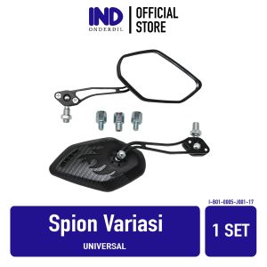 Spion-Kaca Kiri-Kanan Set Variasi Koso Api 2 Universal Honda-Suzuki-Yamaha
