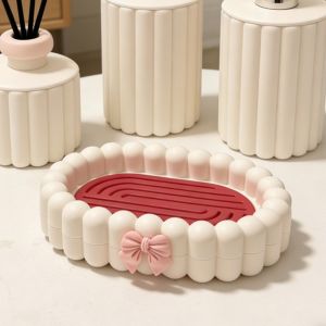 Double Layer Soap Box Large Drainage Soap Holder Household Bathroom Dish Anti-slip Soap Storage Rack
