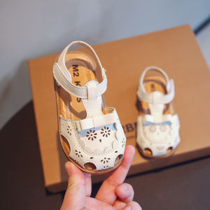 Dép Quai Hậu Bé Gái Dép Xăng Đan Bé Gái Dép Rọ Siêu Cute Bông Hoa Có Gắn Nơ Hàng Quảng Châu Cao Cấp (Từ 1- 6 tuổi)