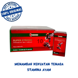 1 DUS WINNER SUPER STRONG 10 KAPSUL (12 BOTOL) - meningkatkan stamina kekuatan tenaga ayam