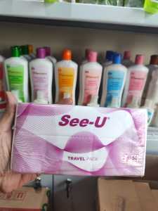 SEE U Tissue Travel Pack 50s - Tissue Travel Pack Murah