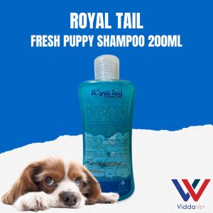 Royal Tail Fresh Puppy Natural Dog Shampoo for Itchy Skin 200ml