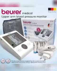 Beurer Digital Arm BP Blood Pressure Monitor (Made In Germany)with FREE ADAPTOR AND BATTERIES