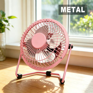 USB RECHARGEABLE PORTABLE COOLING FAN | Ultra-Quiet Energy-Saving & Powerful Cooling | High Quality USB Powered Personal Cooling Fan | 2 Speed & 360° Adjustable Angle Portable Table Fan | Strong Airflow & Stable Stand for Home Office and Travel