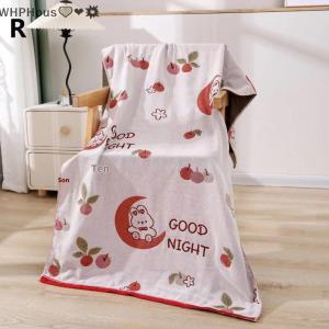 WP💓💛💖 Large Gauze Towel Thick And High-quality Fabric (80x160cm) 4-layer Woven Towel Good Water Absorption Excellent Breathability And No Pilling