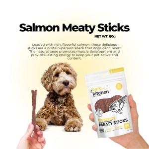 80g Luscious Bare Kitchen Meaty Sticks All Stages Adult Puppy Supports Muscle Development Pet Treats