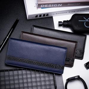 Dompet Kulit Pria Panjang & Elegan - Black