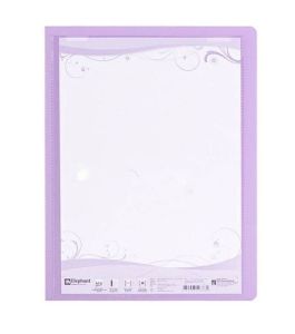 ตราช้าง แฟ้ม สะสมผลงาน แฟ้ม A4 แฟ้มสอดปกหน้า /10ไส้ (ชนิดเติมไส้ได้) รุ่น PF01