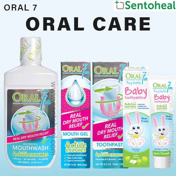 Oral 7 Oral Care Toothpaste/ Baby Toothpaste/ Mouth Gel/ Mouthwash