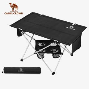 CAMEL CROWN Outdoor Folding Table Multifunctional Picnic Folding Portable Camping
