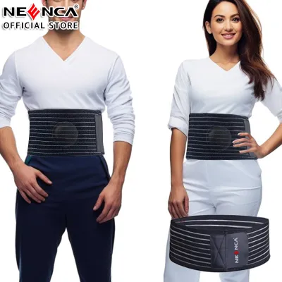NEENCA Hernia Belt for Men & Women | Stomach Truss Binder with Compression Support Pad for Abdominal Umbilical Navel & Belly Button Hernias