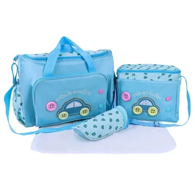 4 in 1 Diaper Bag Nappy Bag Large Capacity Diaper mommy Travel Bag