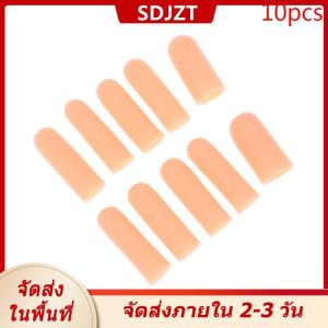 [COD] SDJZT Ship within 24 hours ปลอกเจลซิลิโคน10ชิ้น/เซ็ตผ้าพันมือป้องกันอาการปวดนิ้วหัวแม่มือหมวกบรรเทา