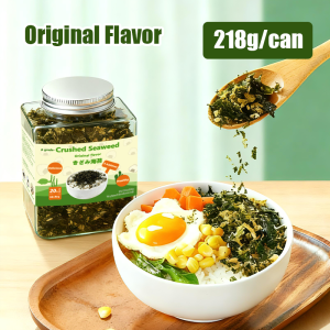 Dried Nori Seaweed Jar - Crushed Roasted Seaweed Snack for Rice & Bibimbap  Healthy Daily Treat