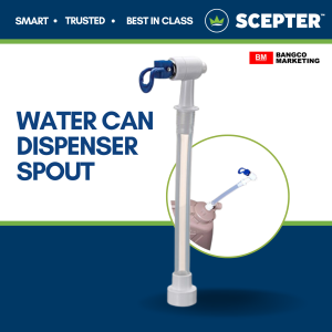 Spout Dispenser Water (This dispenser spout is a practical accessory for controlled water dispensing from Scepter Military Water Cans)