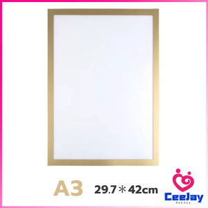 CeeJay กรอบรูปแม่เหล็ก โชว์ป้ายประกาศติดผนัง แบบมีแถบแม่เหล็กสำหรับติดโชว์งาน ใบประกาศ  Magnetic photo frame