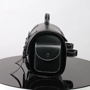 PU Leather Motorcycle Bag with Spacious Interior Multipurpose Motorcycle Tool Holder for Tool & Personal Items On The Go