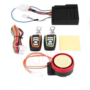 12V Motorcycle Burglar Alarm Security System Anti-Theft Remote Start Engine Shut Down