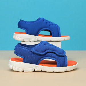 Sandal Anak Anti Slip - Import Musim Panas Sandal Bayi Velcro Perempuan Casual Sepatu Sandal Anak Anak Bergaya Casual