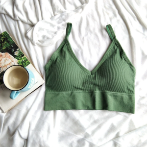 4pcs Seamless Bra thread large u-back sling wrapped chest vest breathable sport Bra