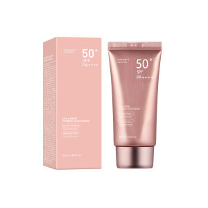 Collagen Firming Sun Cream 50ml 50ML Collagen Firming Sun Cream Refreshing SPF50+ PA+++ Protective Cream Oxidant SunCream Oil-control Anti New Cosmetics UV Care