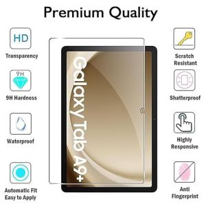 Pelindung Layar berbahan Tempered glass Kompatibel Untuk Samsung Galaxy Tab A9 Samsung Tab A9 Plus