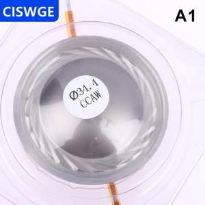 [COD] CISWGE 1Pc 34.4 44.4 51.5 72.2 74.5MM Audio Driver Speaker Titanium Film Tweeter Voice Coil Membrane DIY Treble Speaker Repair