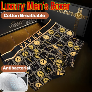 Luxury Mens Boxer Briefs Cotton Breathable Underwear Bacteria Suppressing Mens Underwear Male Underpants Shorts