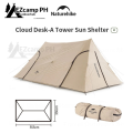 Naturehike Cloud Desk M Twin Tower Shelter Outdoor Camping Tent Tarp Portable Waterproof Windproof with Projector Screen 4 Poles Canopy Awning Camp Glamping Shelter Nature Hike. 