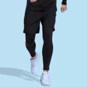 Mens Quick-Drying Exercise Pants with comfortable High Ventilation and Flexibility