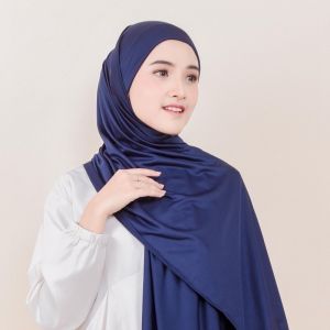 Pashmina Instan Jersey / Nabila Pashmina Instant tali / Hijab instan viral / Pashmina Malaysia COD