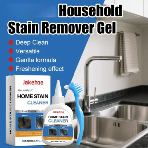 Household Stain Remover Gel Home Kitchen Metal Stain Cleaning Gel Multifunctional Cleanser Stainless Steel Cleaner Bathroom Tile Floor Powerful Stain Remover