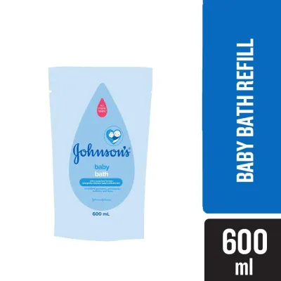 JOHNSONS Baby Bath (No More Tears) Refill 600ml