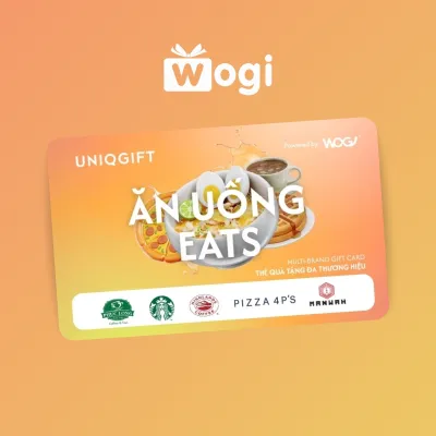 UNIQGIFT MultiBrands Gift Card - Eats (Có hiệu lực trong vòng 30 ngày)