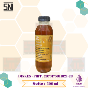 Madu Asli Murni Original Sumbawa Madu Hutan Liar Kemasan Botol Plastik Isi 500 ML