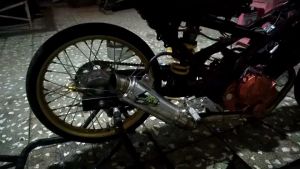 Knalpot JRM Racing Satria FU/Vixion/GL/Jupiter MX Siap Pakai