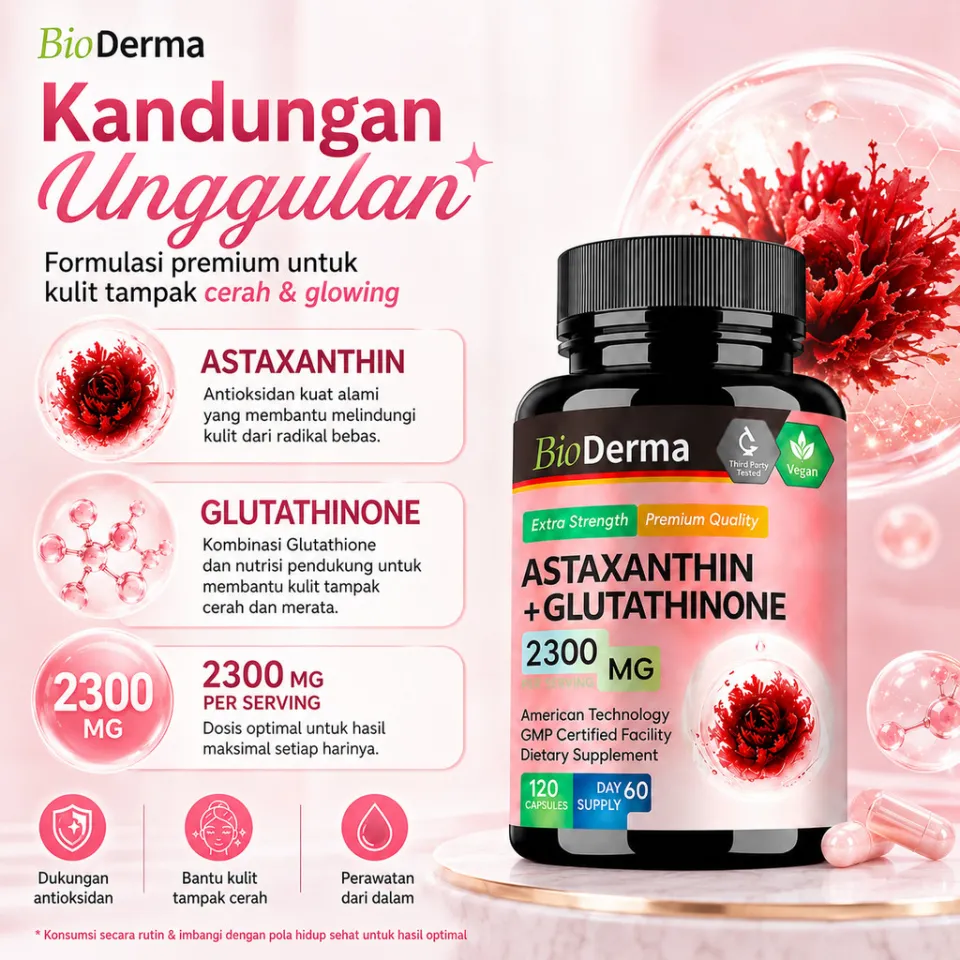 dosis glutathione per hari L-Glutathione | Suplemen BPOM RI Wanti-wanti Suplemen Glutathione