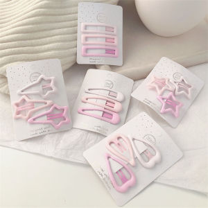 JJT Cute Star BB Hair Clips for Girls - Sweet and Versatile Hair Accessories