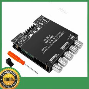 ZK-TB21 Bluetooth 2.1 Channel Audio Amplifier – 160W*2 + 220W Subwoofer Module for Car and Home Theater Audio